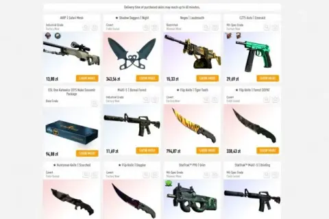 Gdzie kupić skiny CS:GO bezpiecznie i tanio? Sprawdź najlepsze opcje!