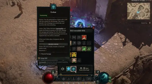Jak przywołać golema w Diablo 4 na PS5 - krok po kroku do sukcesu