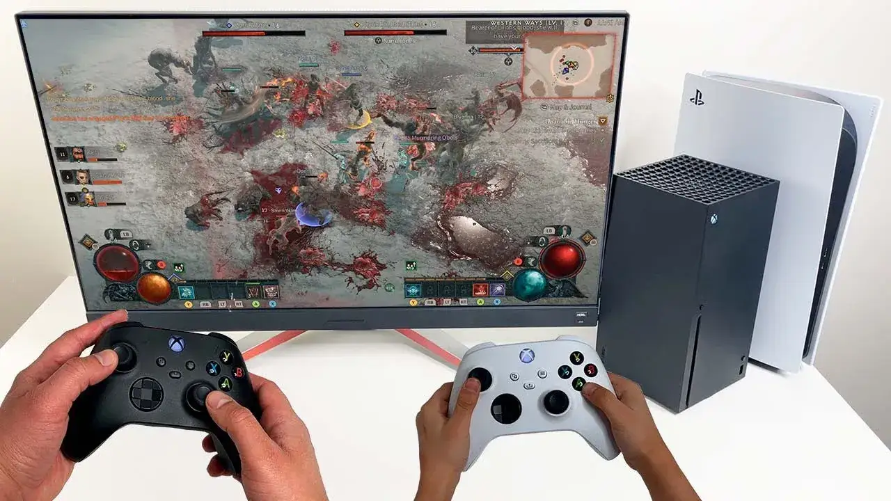 Diablo 4 Xbox couch co op setup